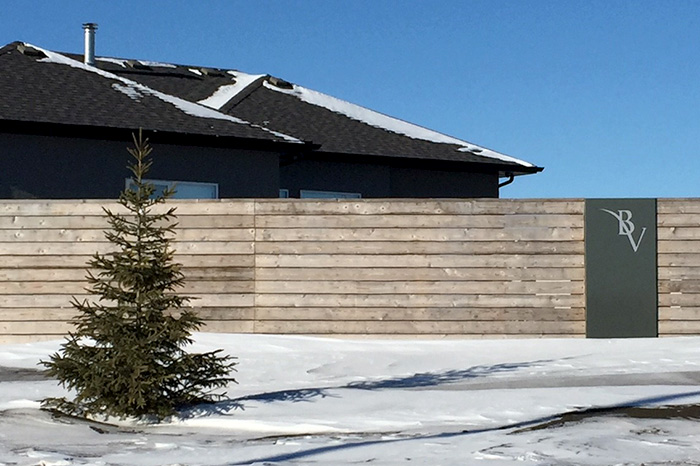 Commercial Wood Fence