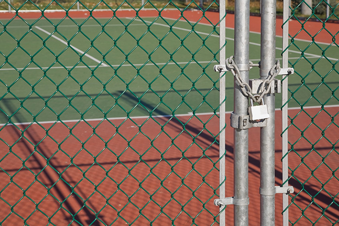 Vinyl Coated Chain Link & Galvanized Fence Post